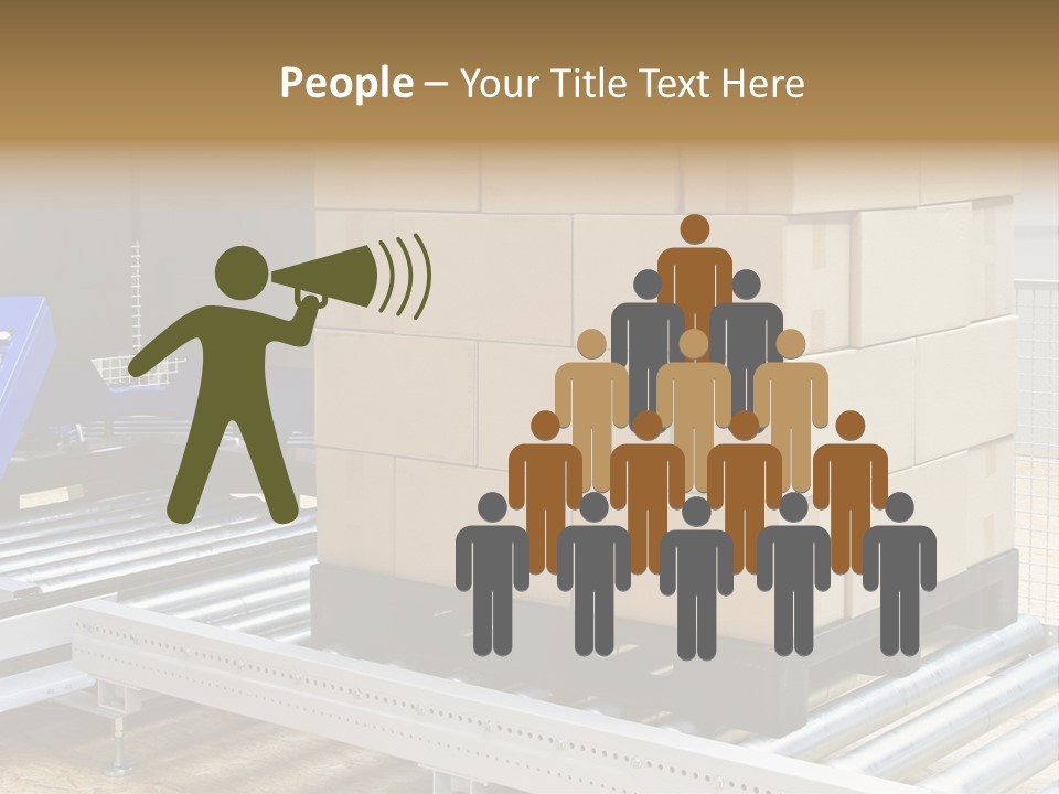 Pack Pallet Industrial PowerPoint Template