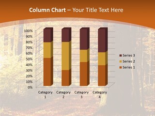 European Trees Pathway PowerPoint Template