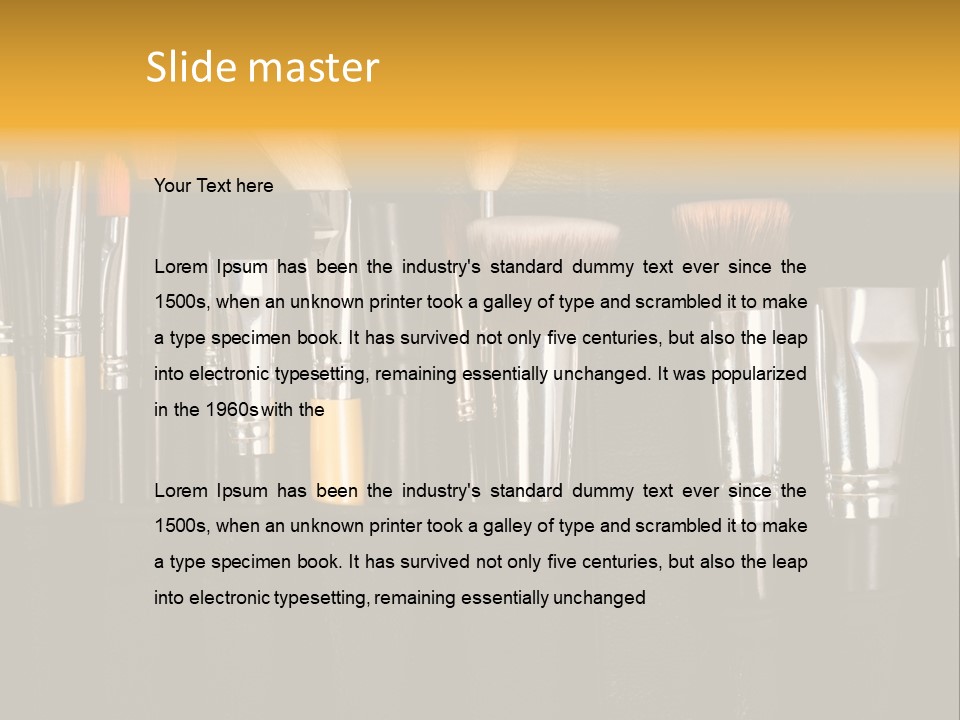 Tool Skin Product PowerPoint Template