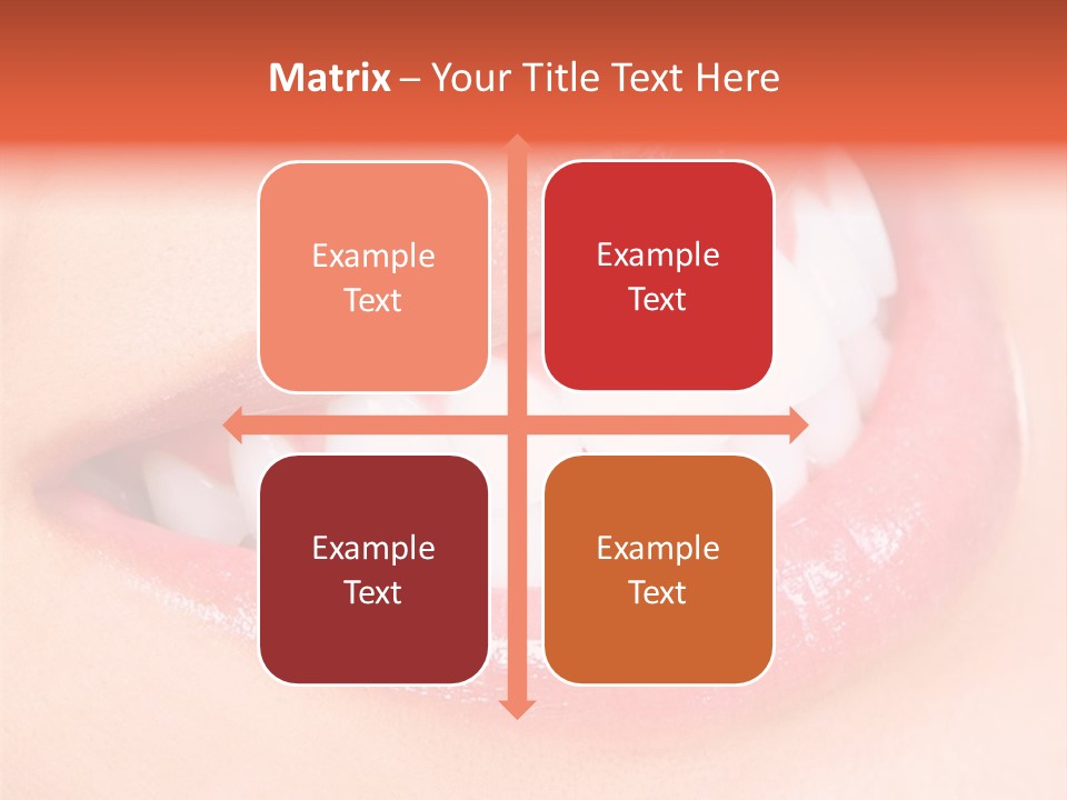 Tools Closeup Mouth PowerPoint Template