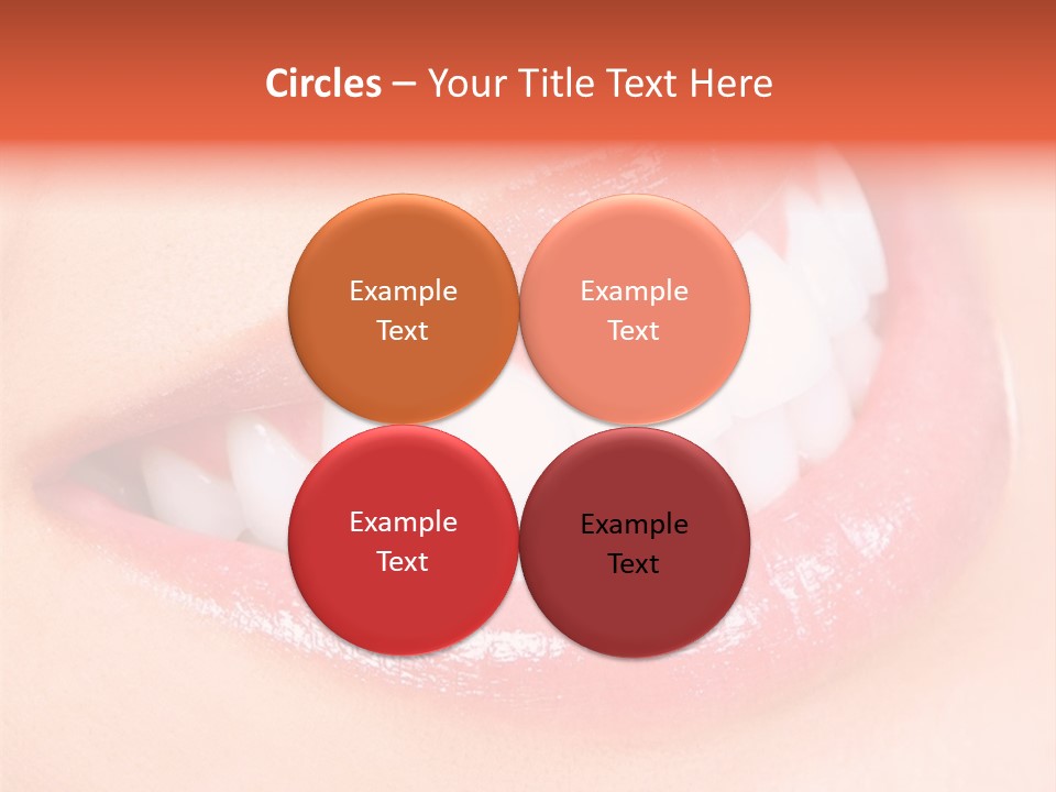 Tools Closeup Mouth PowerPoint Template