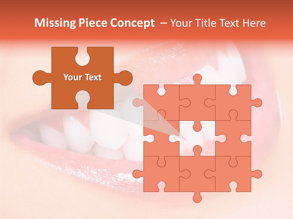Tools Closeup Mouth PowerPoint Template