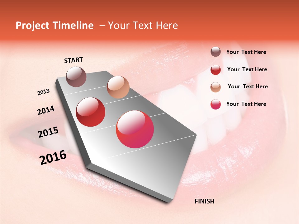 Tools Closeup Mouth PowerPoint Template