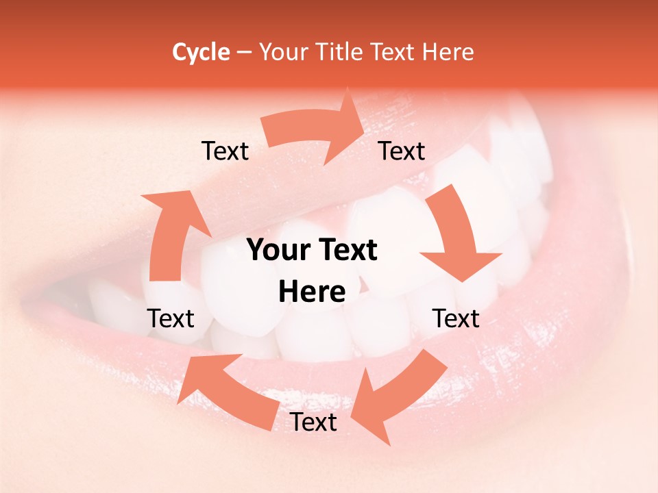 Tools Closeup Mouth PowerPoint Template