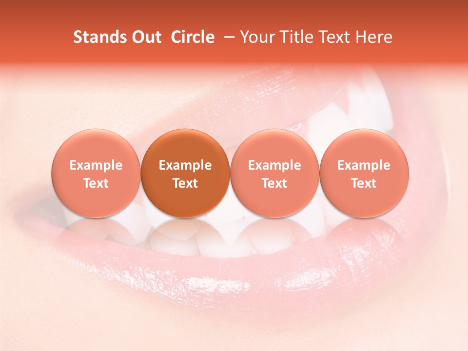 Tools Closeup Mouth PowerPoint Template
