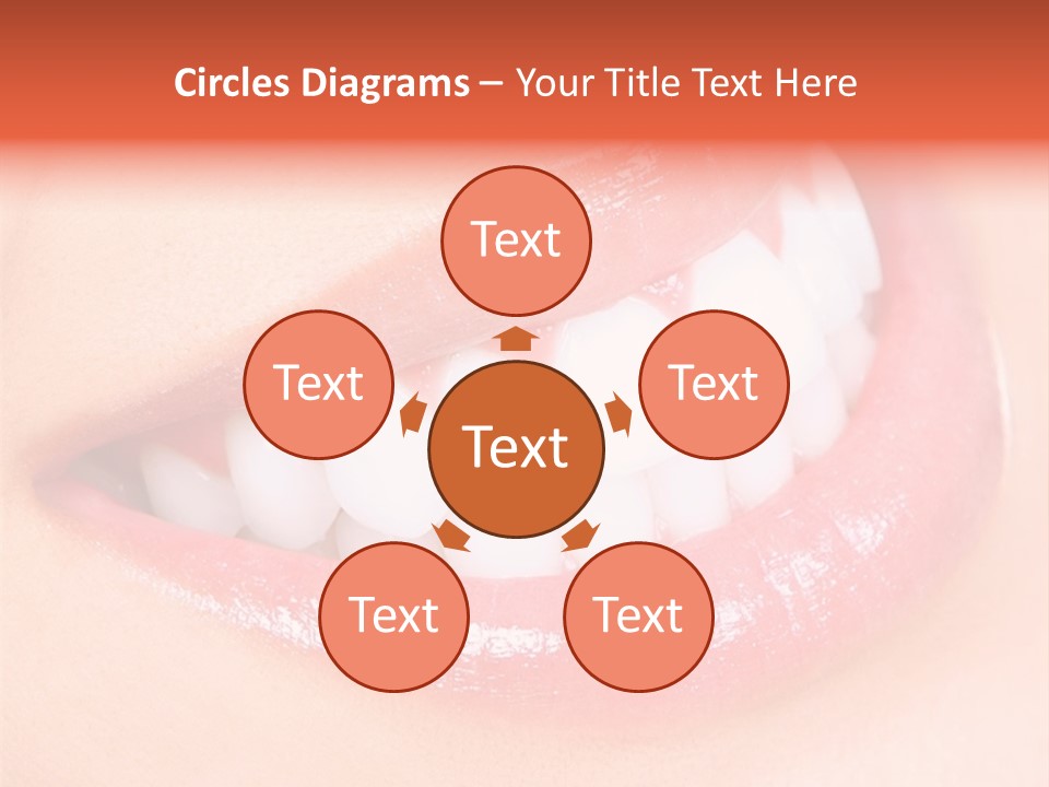 Tools Closeup Mouth PowerPoint Template