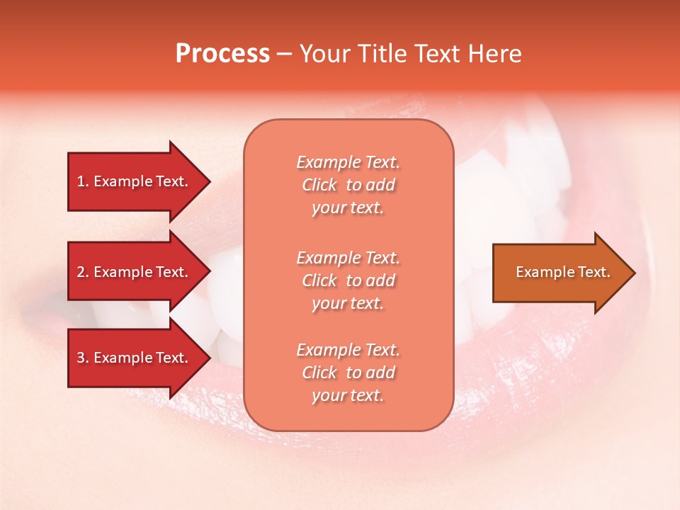 Tools Closeup Mouth PowerPoint Template
