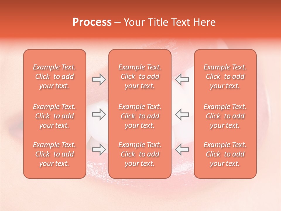 Tools Closeup Mouth PowerPoint Template