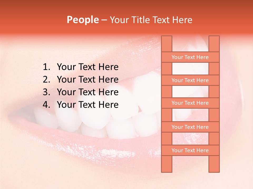 Tools Closeup Mouth PowerPoint Template