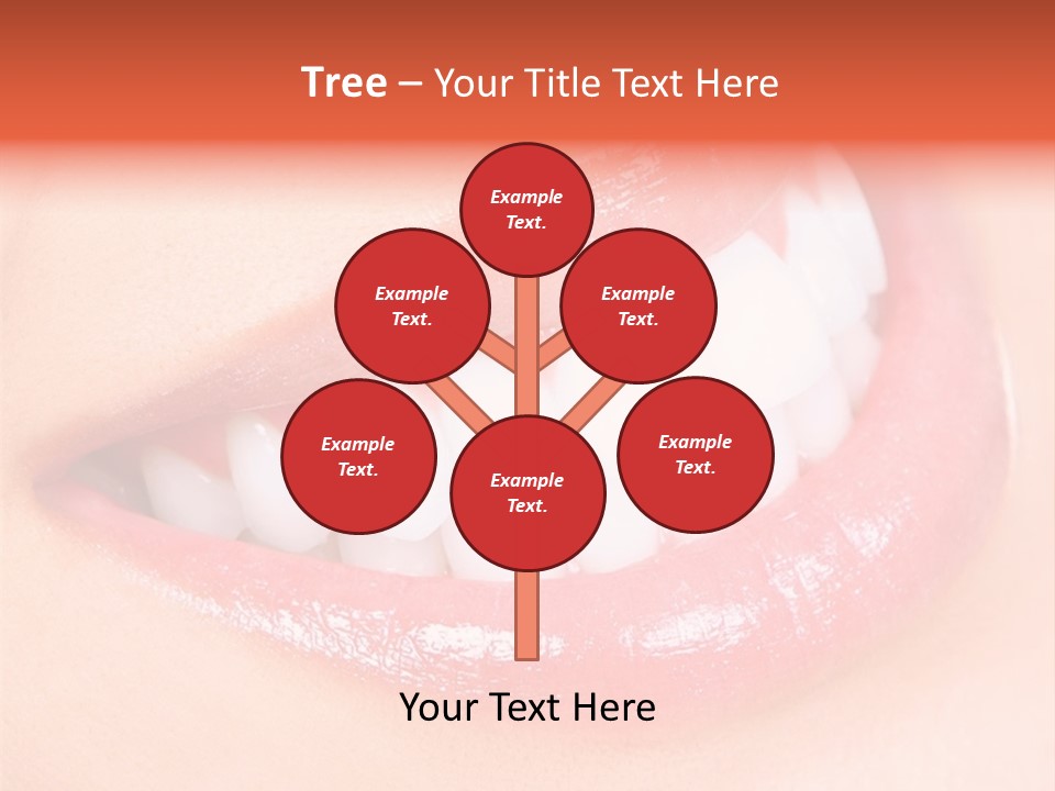 Tools Closeup Mouth PowerPoint Template