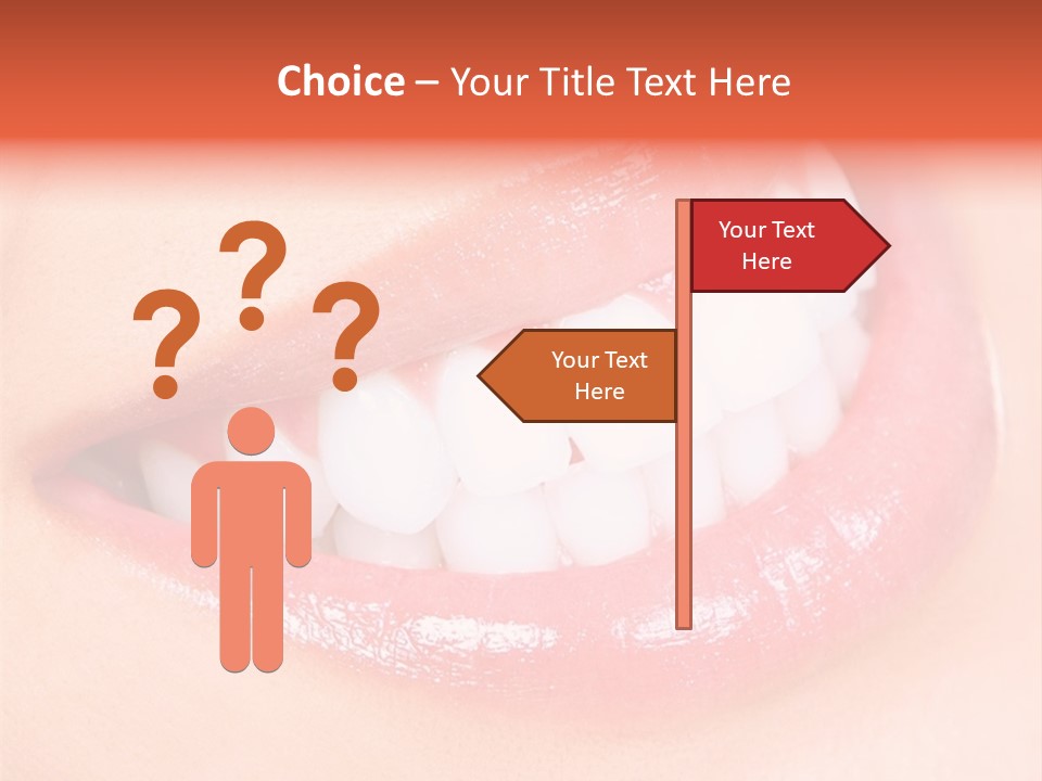 Tools Closeup Mouth PowerPoint Template
