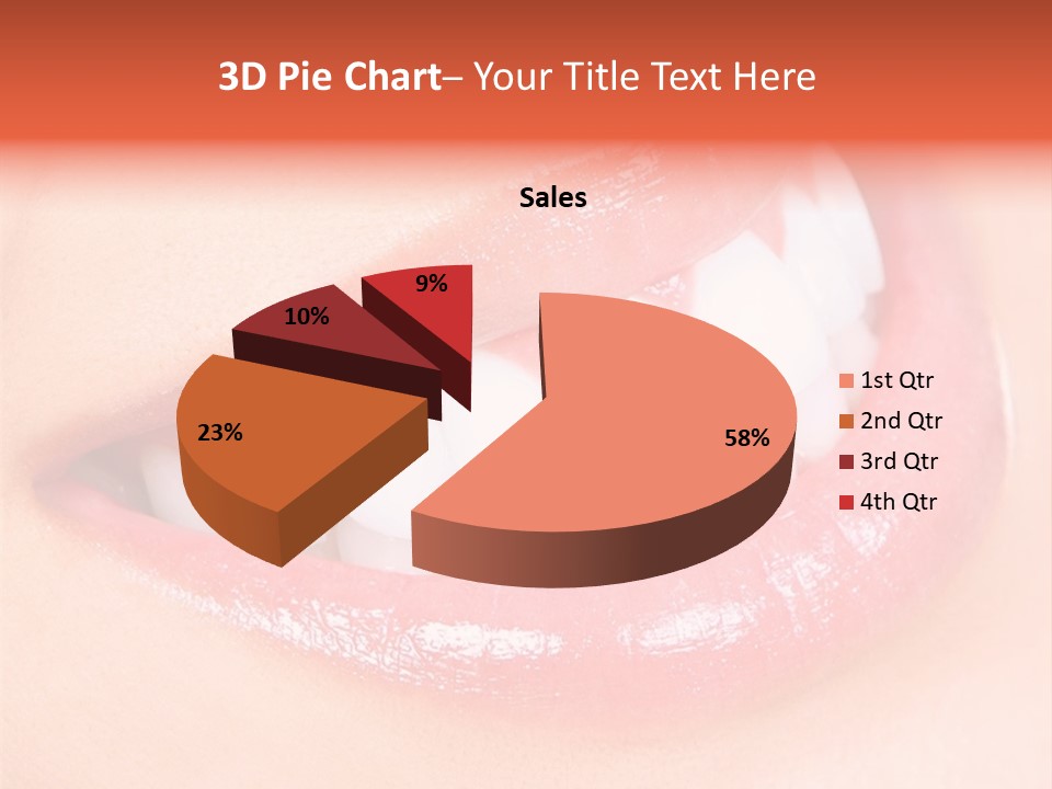 Tools Closeup Mouth PowerPoint Template