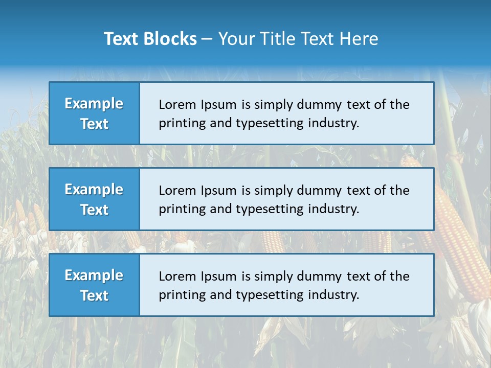 Nature Agriculture Food PowerPoint Template