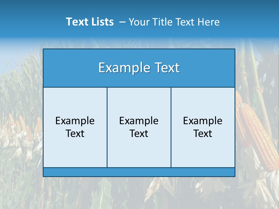 Nature Agriculture Food PowerPoint Template