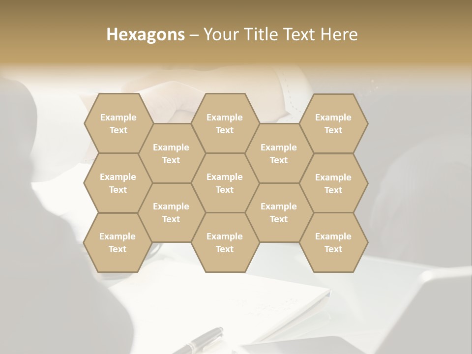 Man Bargaining Indoors PowerPoint Template