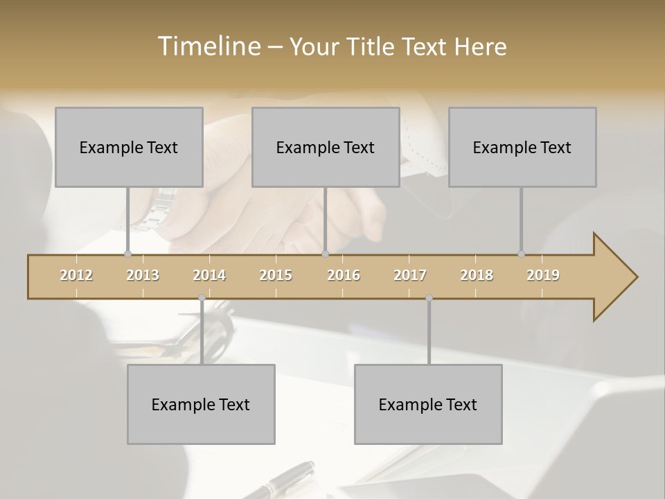 Man Bargaining Indoors PowerPoint Template