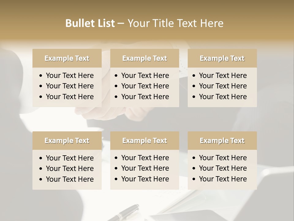 Man Bargaining Indoors PowerPoint Template