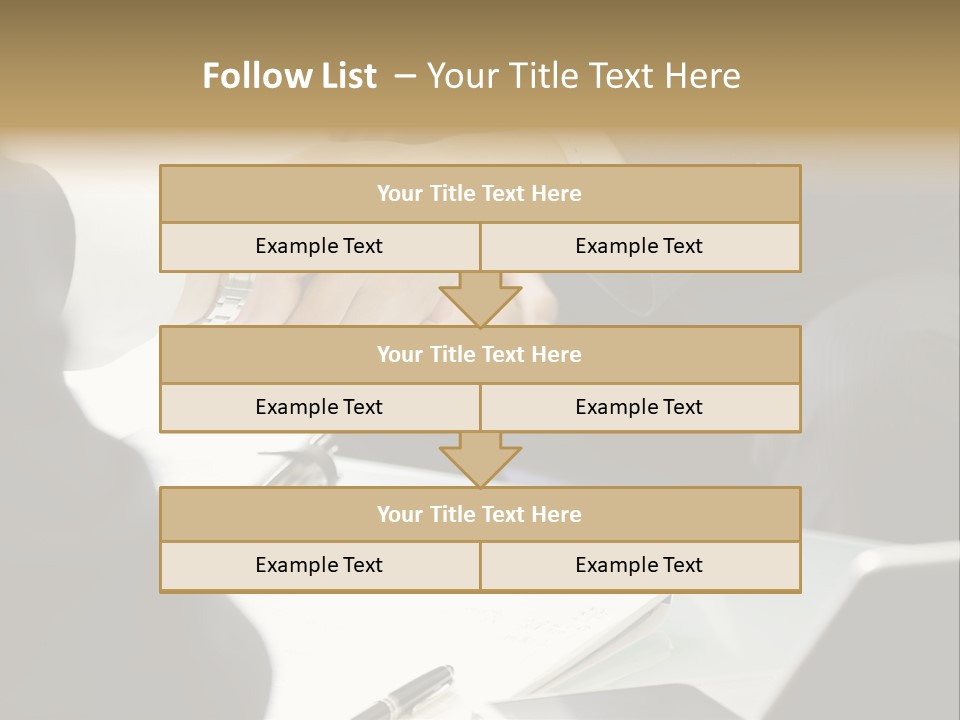 Man Bargaining Indoors PowerPoint Template