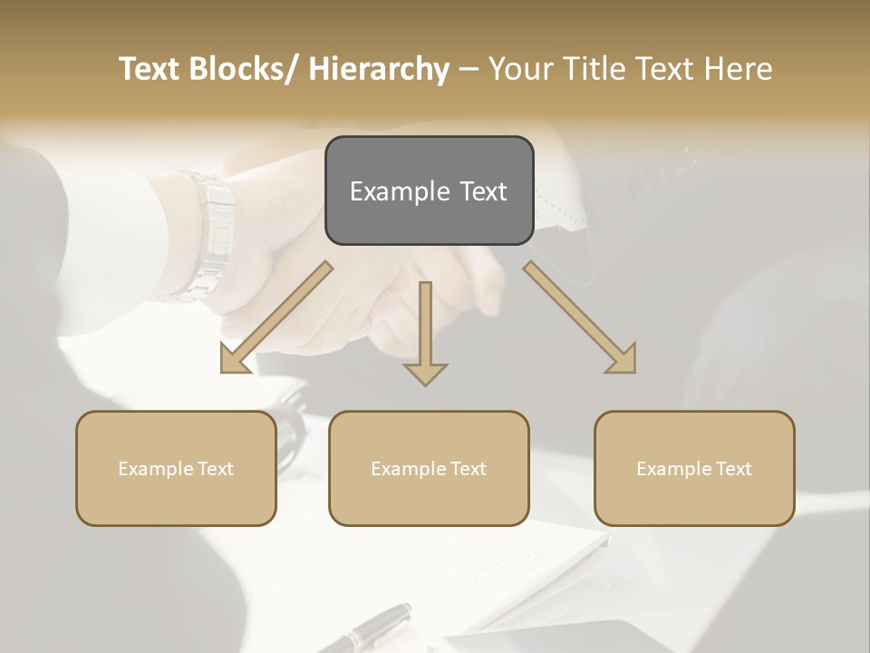 Man Bargaining Indoors PowerPoint Template