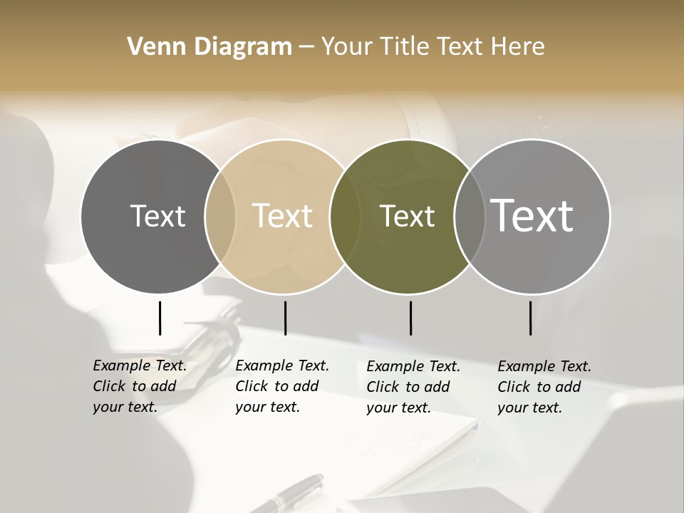 Man Bargaining Indoors PowerPoint Template