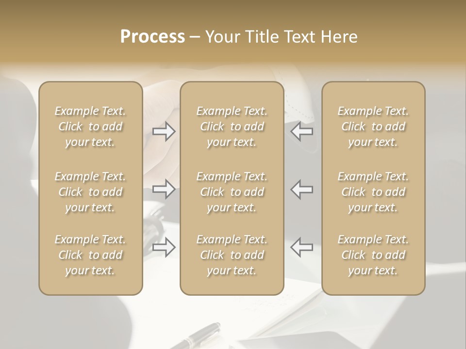 Man Bargaining Indoors PowerPoint Template