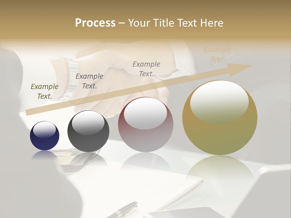 Man Bargaining Indoors PowerPoint Template