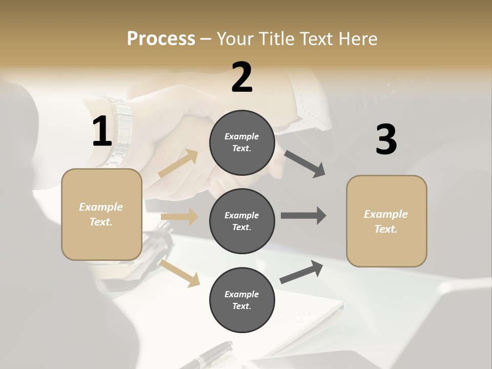 Man Bargaining Indoors PowerPoint Template