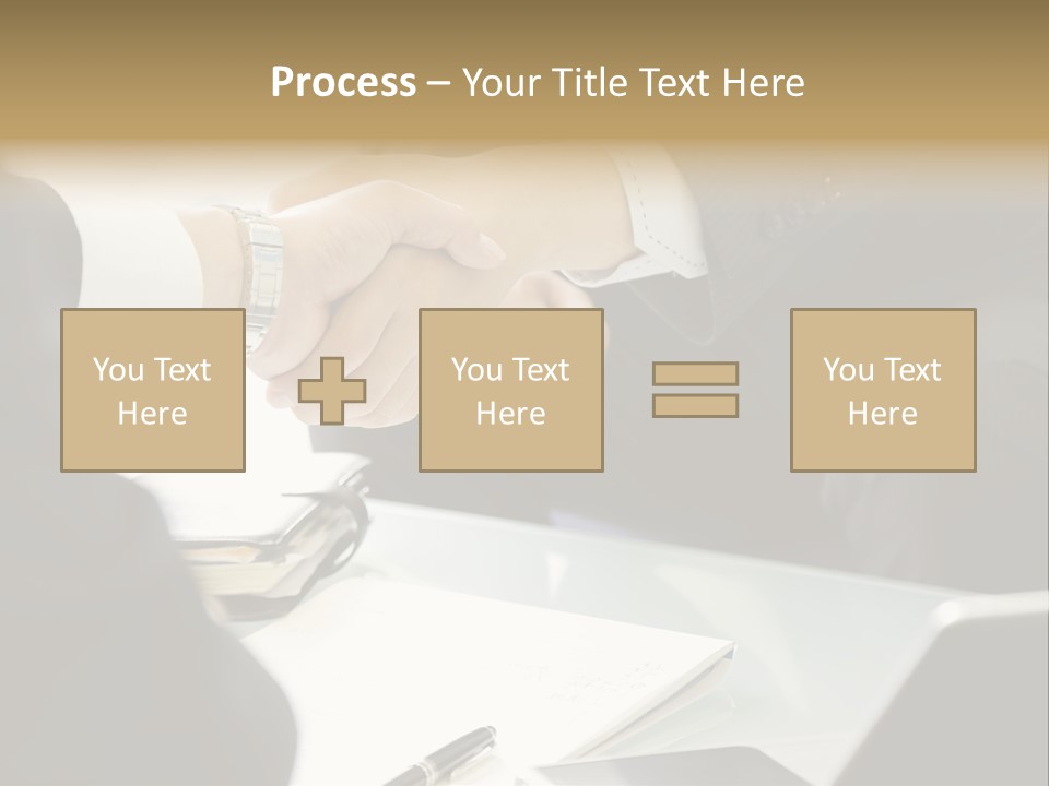 Man Bargaining Indoors PowerPoint Template