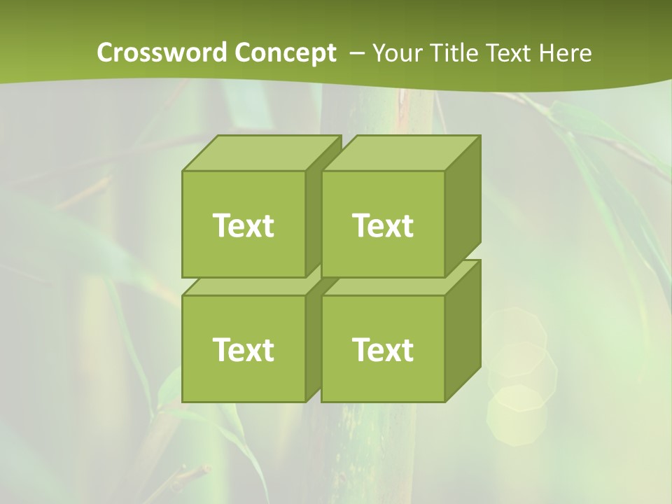 Background East Forest PowerPoint Template