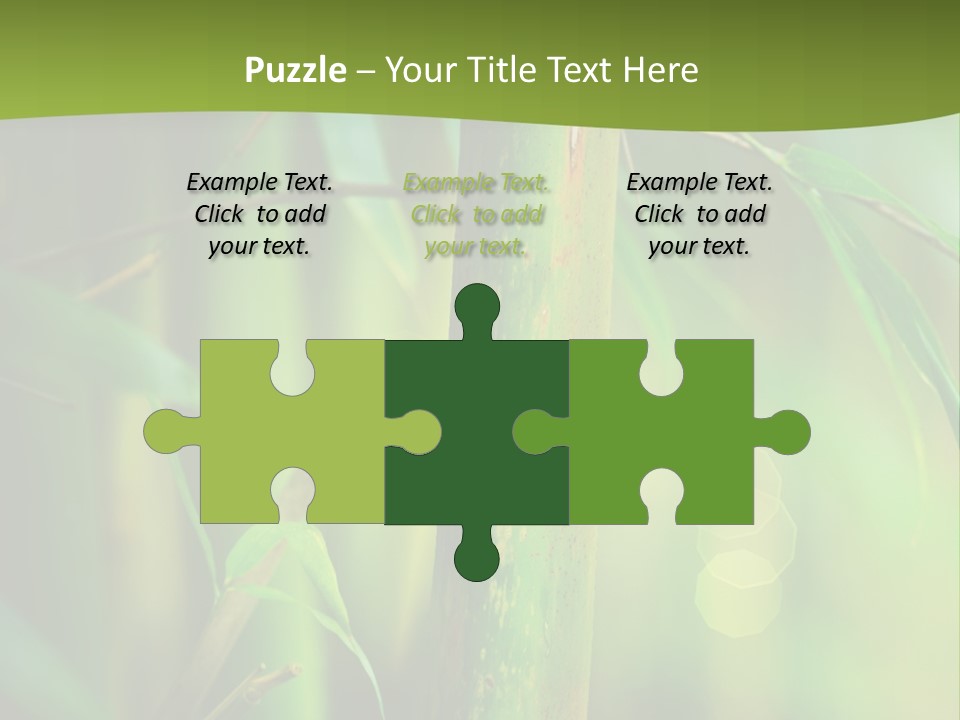 Background East Forest PowerPoint Template