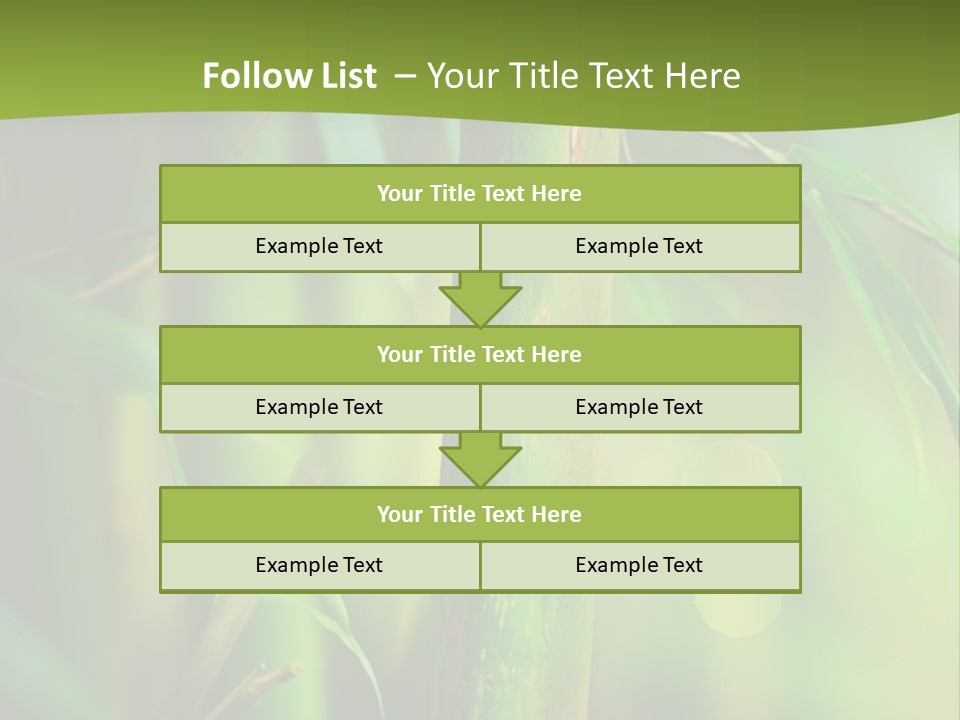 Background East Forest PowerPoint Template