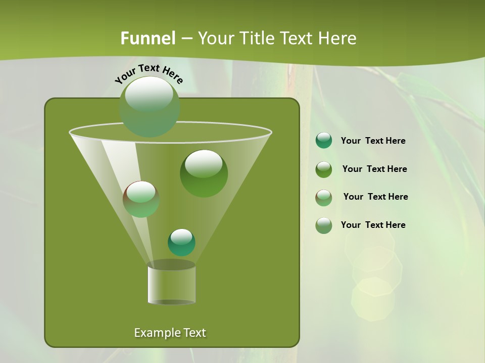 Background East Forest PowerPoint Template