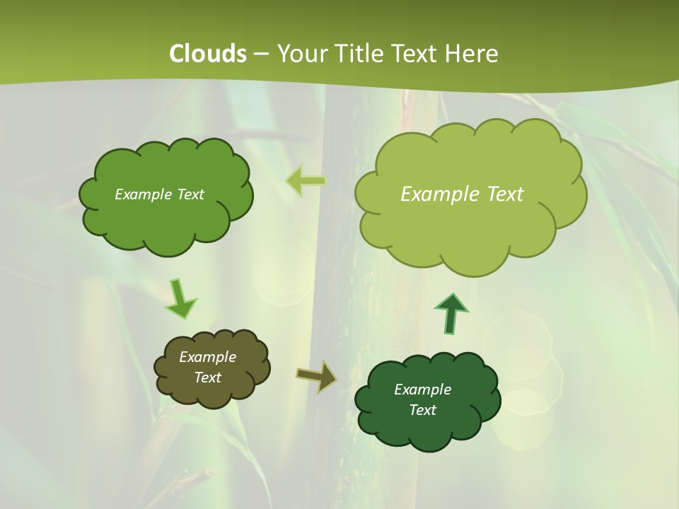 Background East Forest PowerPoint Template