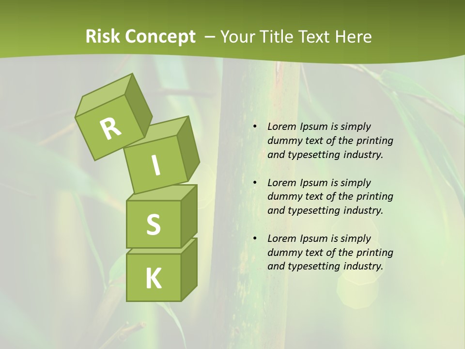 Background East Forest PowerPoint Template