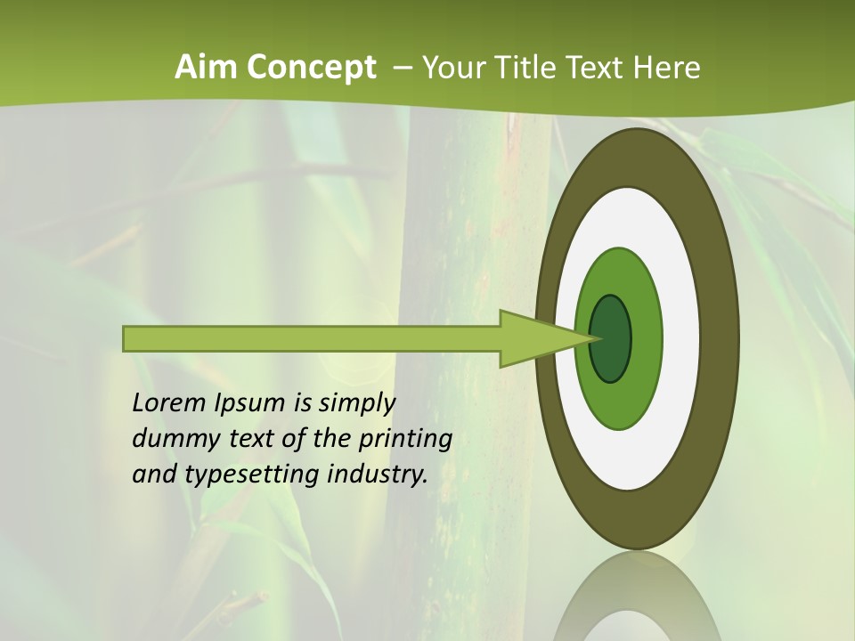 Background East Forest PowerPoint Template