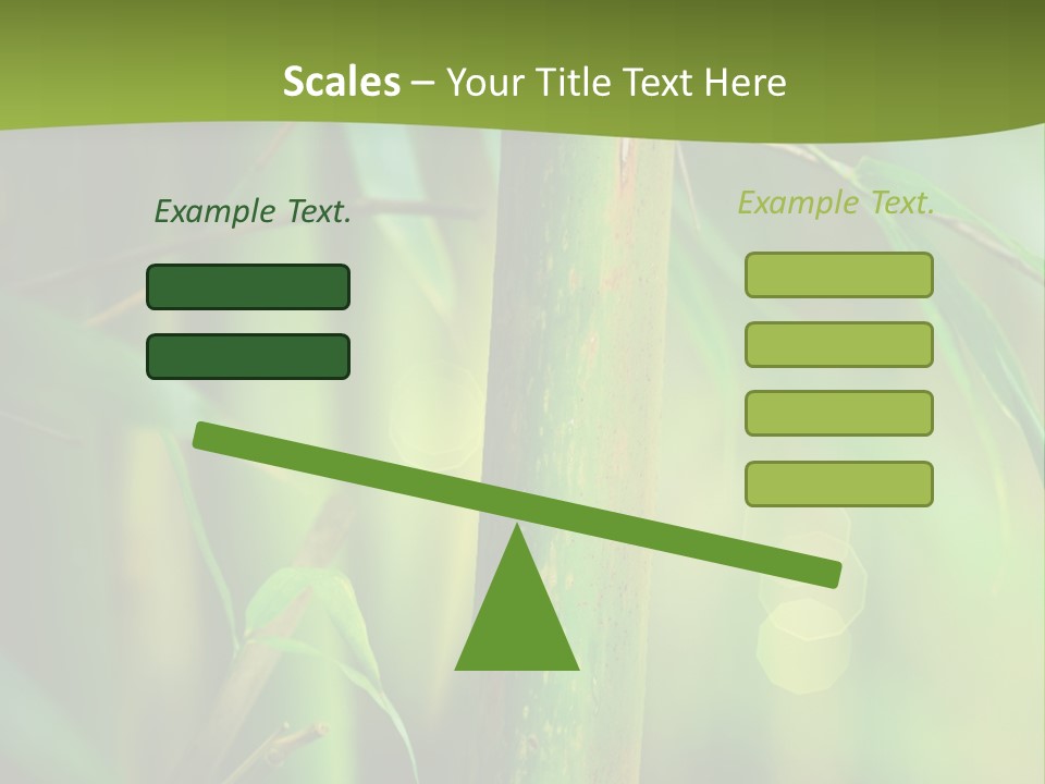 Background East Forest PowerPoint Template