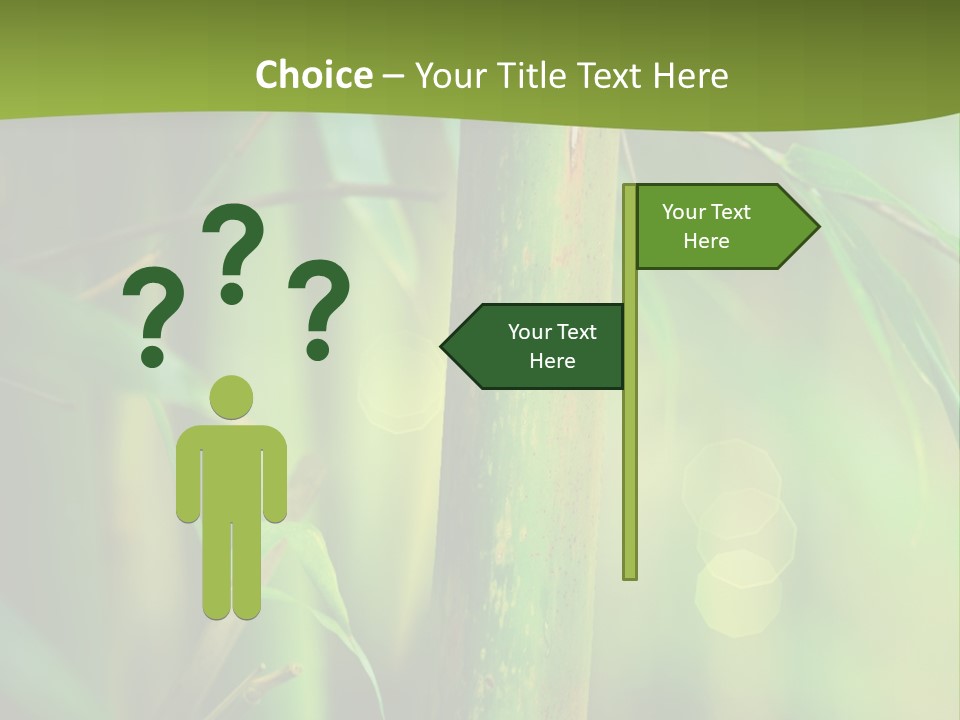 Background East Forest PowerPoint Template