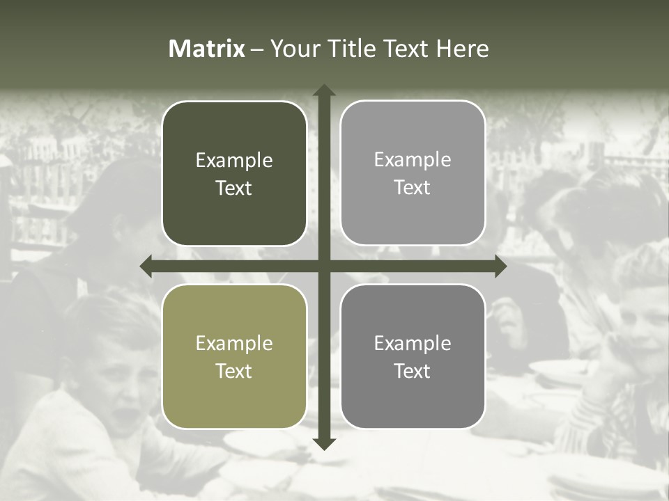 Vintage Old Affection PowerPoint Template