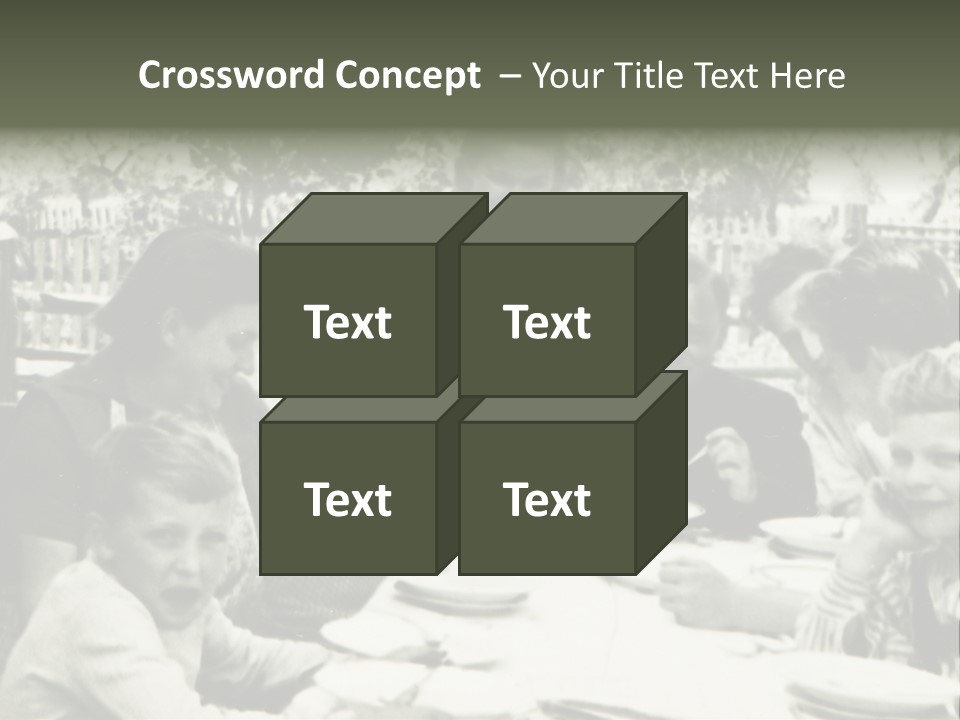 Vintage Old Affection PowerPoint Template