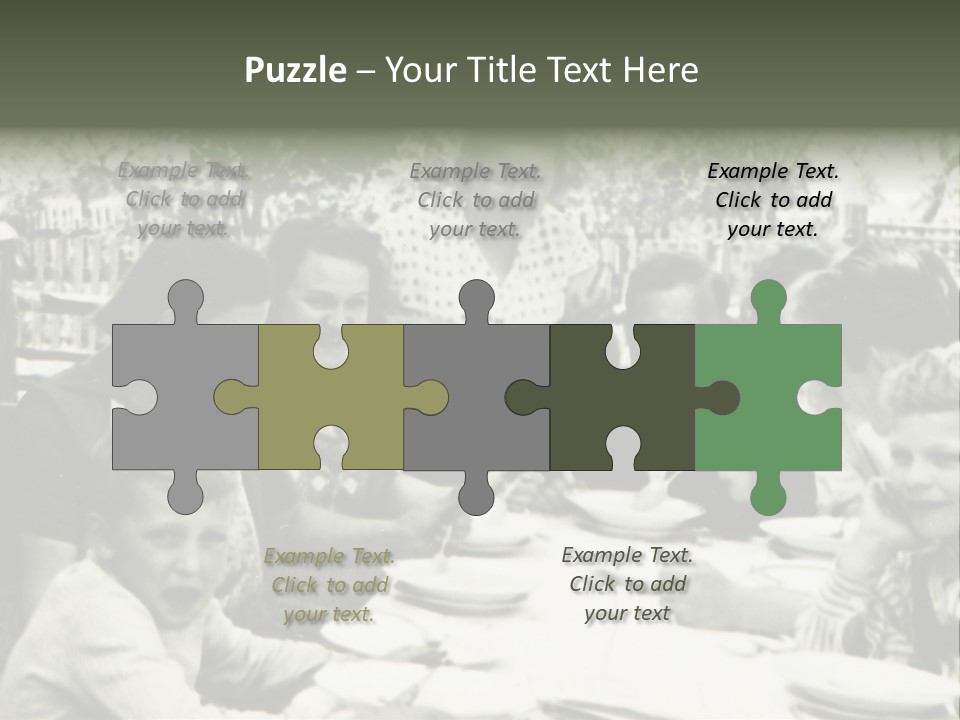 Vintage Old Affection PowerPoint Template