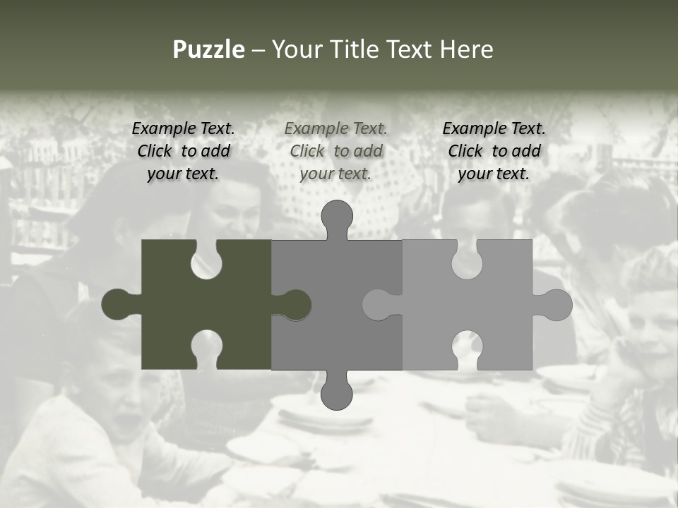 Vintage Old Affection PowerPoint Template