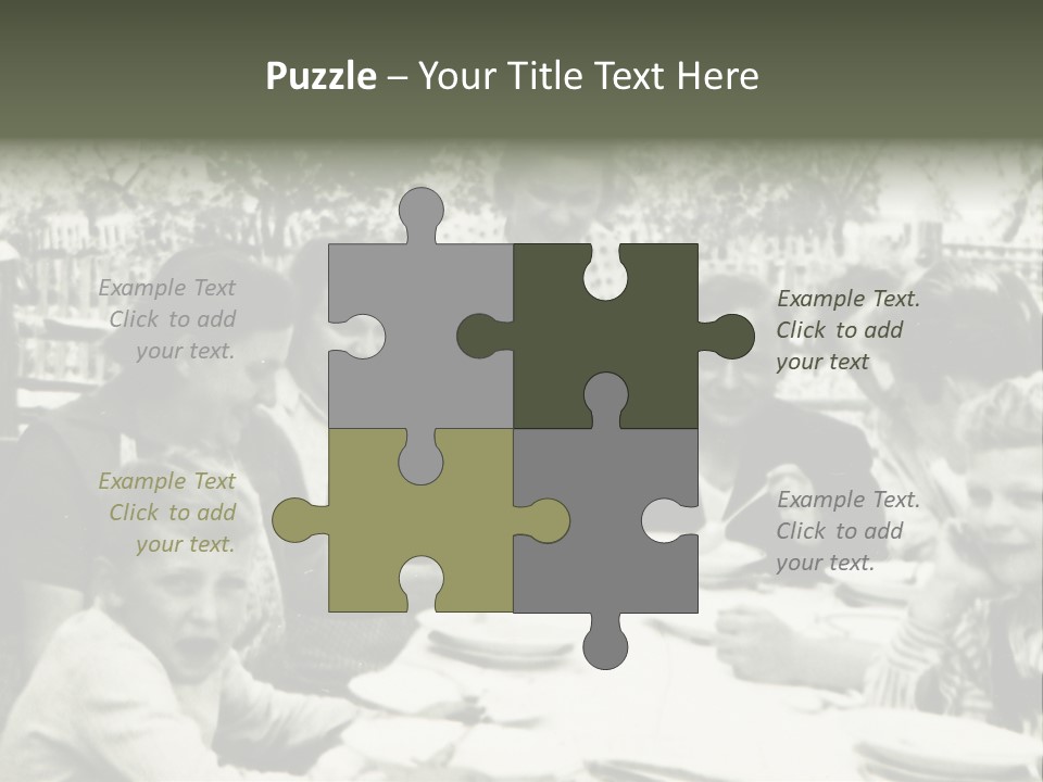 Vintage Old Affection PowerPoint Template