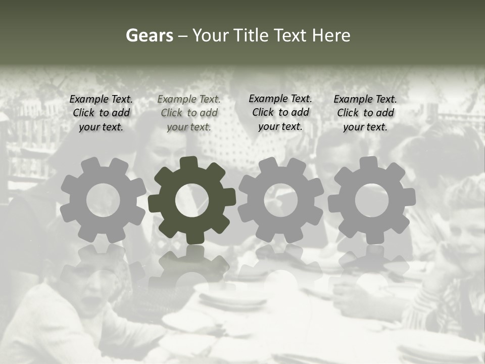 Vintage Old Affection PowerPoint Template