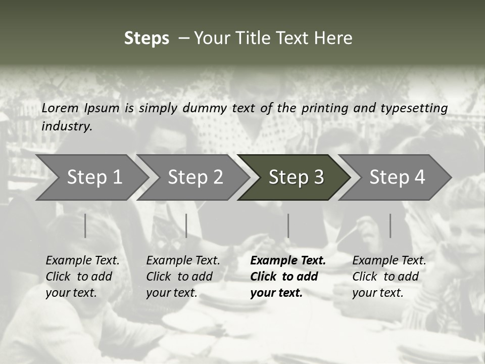 Vintage Old Affection PowerPoint Template