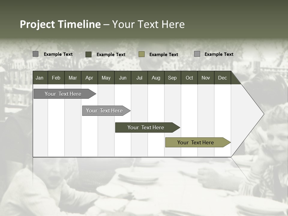 Vintage Old Affection PowerPoint Template