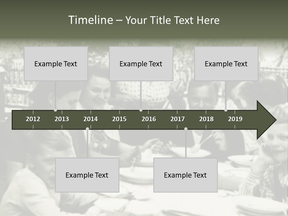 Vintage Old Affection PowerPoint Template