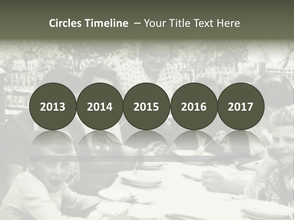 Vintage Old Affection PowerPoint Template