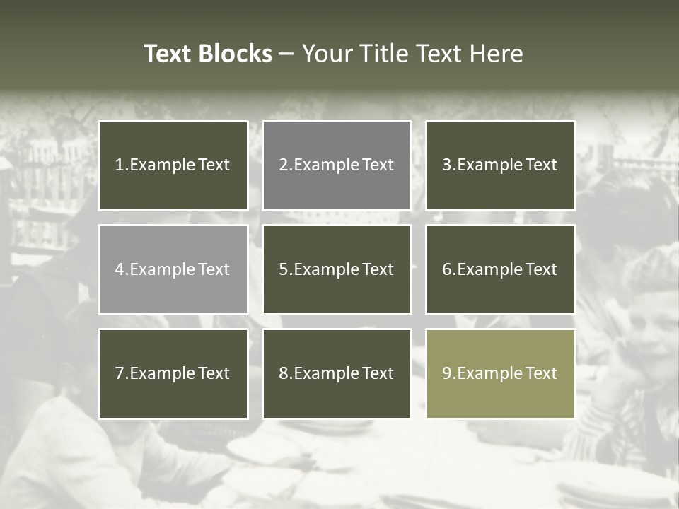 Vintage Old Affection PowerPoint Template
