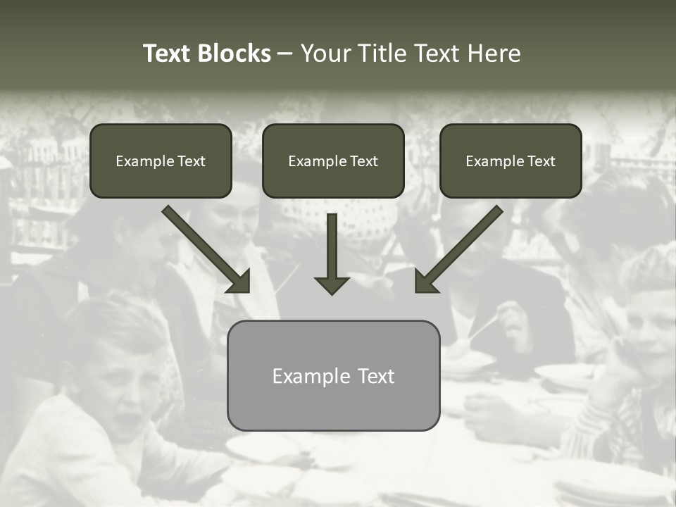 Vintage Old Affection PowerPoint Template