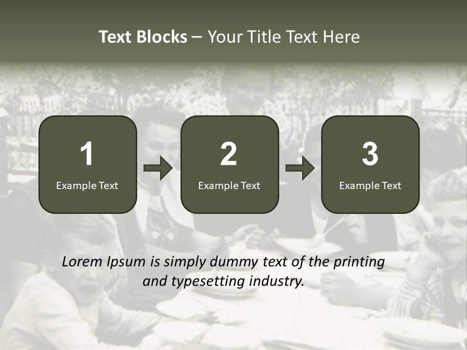 Vintage Old Affection PowerPoint Template